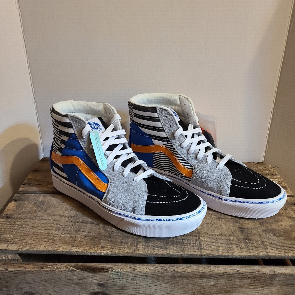 NEW Vans Sk8-Hi OTW Disarray Black/multi